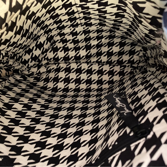 Vera Bradley Red and Yellow Floral Tote Bag - Picture 6 of 10